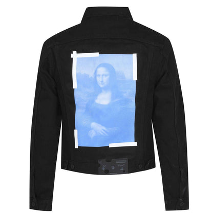 OFF WHITE MONALISA DENIM JACKET