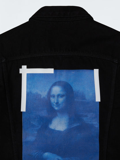 OFF WHITE MONALISA DENIM JACKET