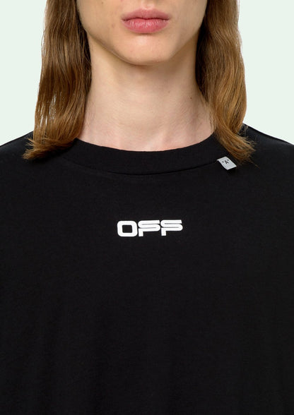 OFF WHITE CARAVAGGIO SQUARE S/S OVER T-SHIRT