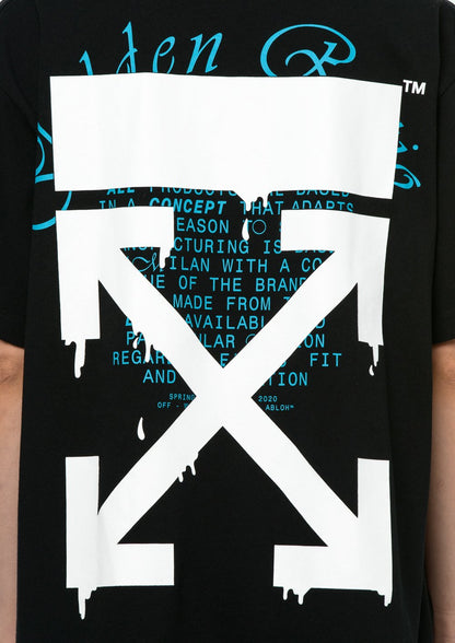 OFF WHITE DRIPPING ARROWS S/S OVER T-SHIRT