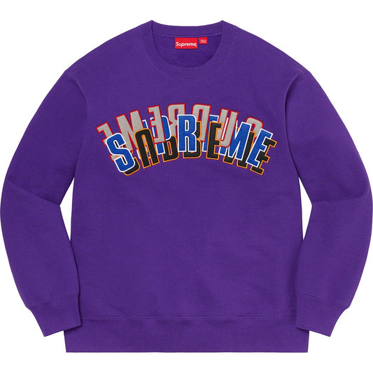 SUPREME STACKED CREWNECK