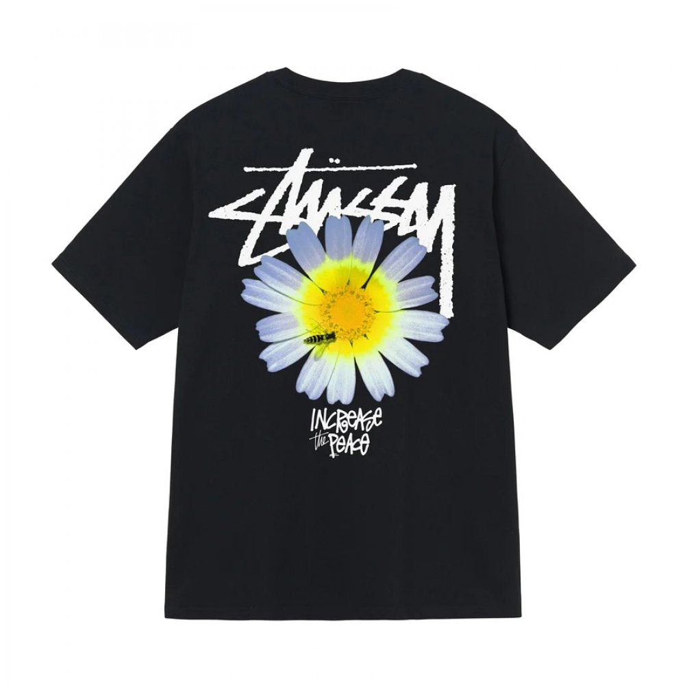 STUSSY ITP FLOWER TEE BLACK