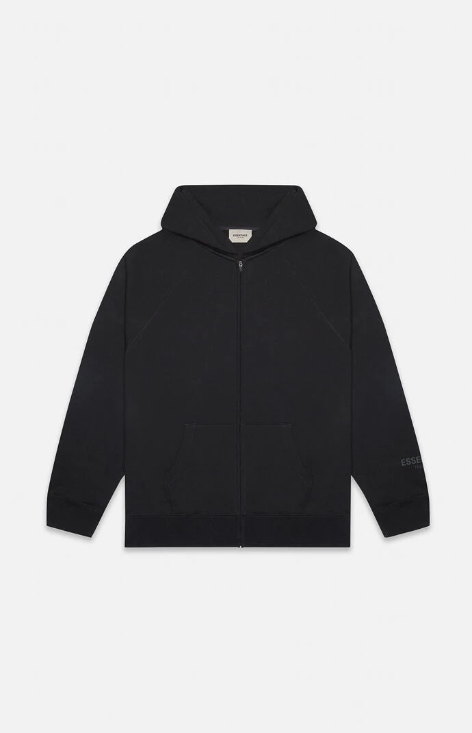 fear-of-god-essentials-applique-logo-zip-up-black-Drip Store Argentina