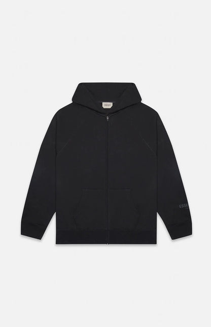 fear-of-god-essentials-applique-logo-zip-up-black-Drip Store Argentina