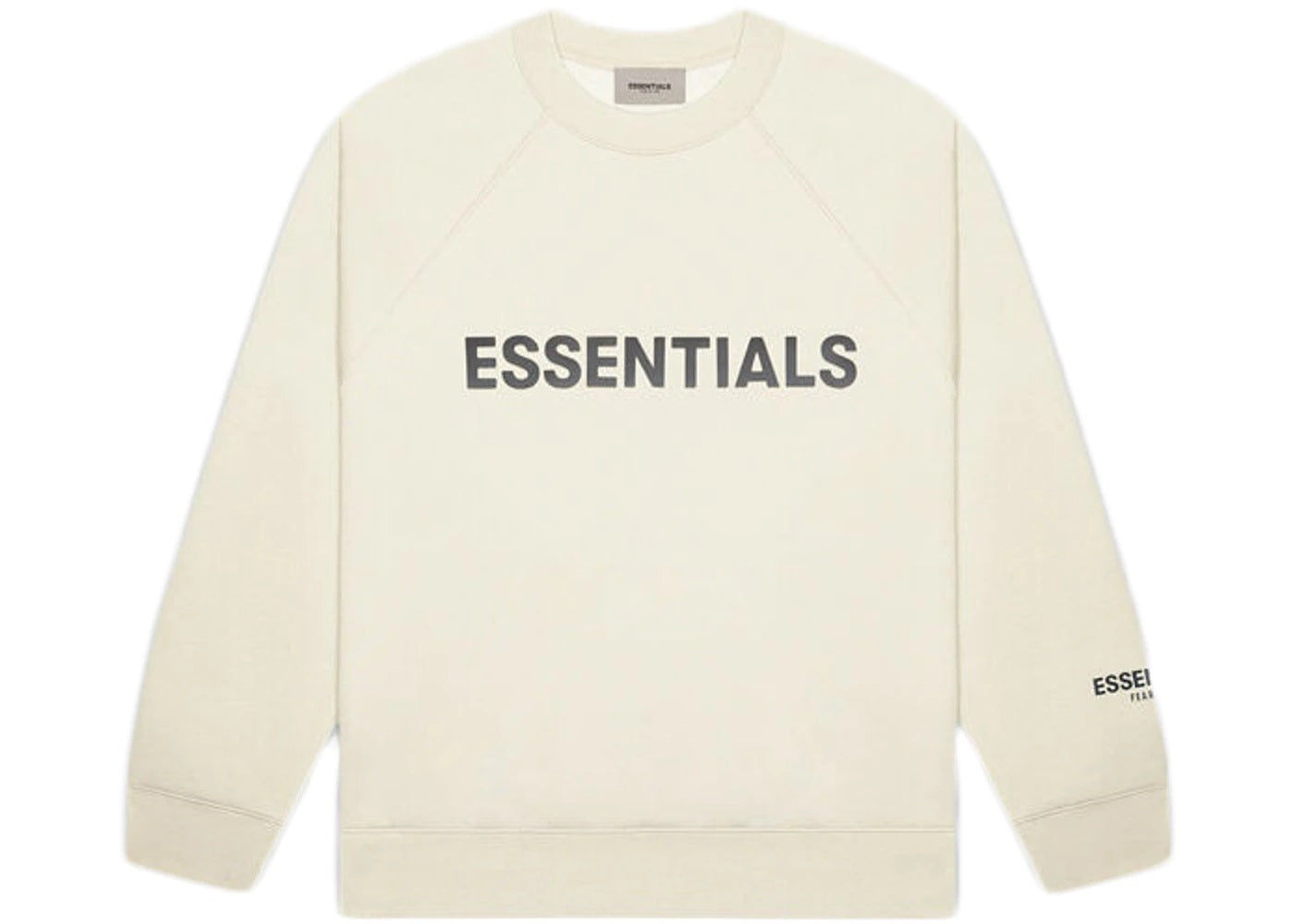 fear-of-god-essentials-crewneck-applique-logo-buttercream-Drip Store Argentina