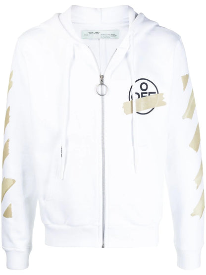 off-white-tape-arrows-zip-up-hoodie-Drip Store Argentina