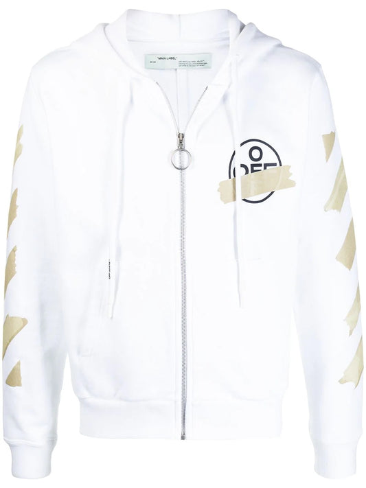 off-white-tape-arrows-zip-up-hoodie-Drip Store Argentina