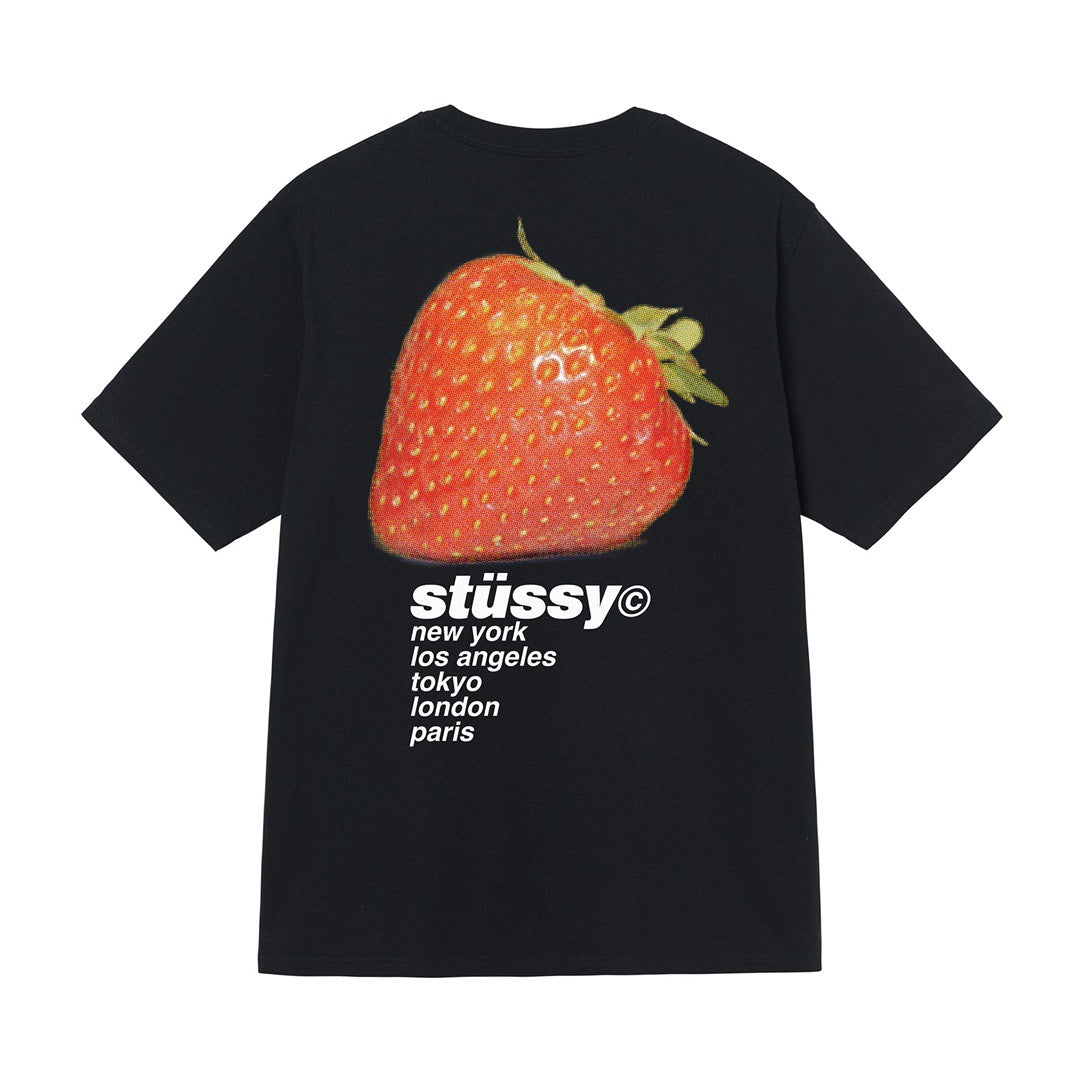 stussy-strawberry-tee-black-6-Drip Store Argentina