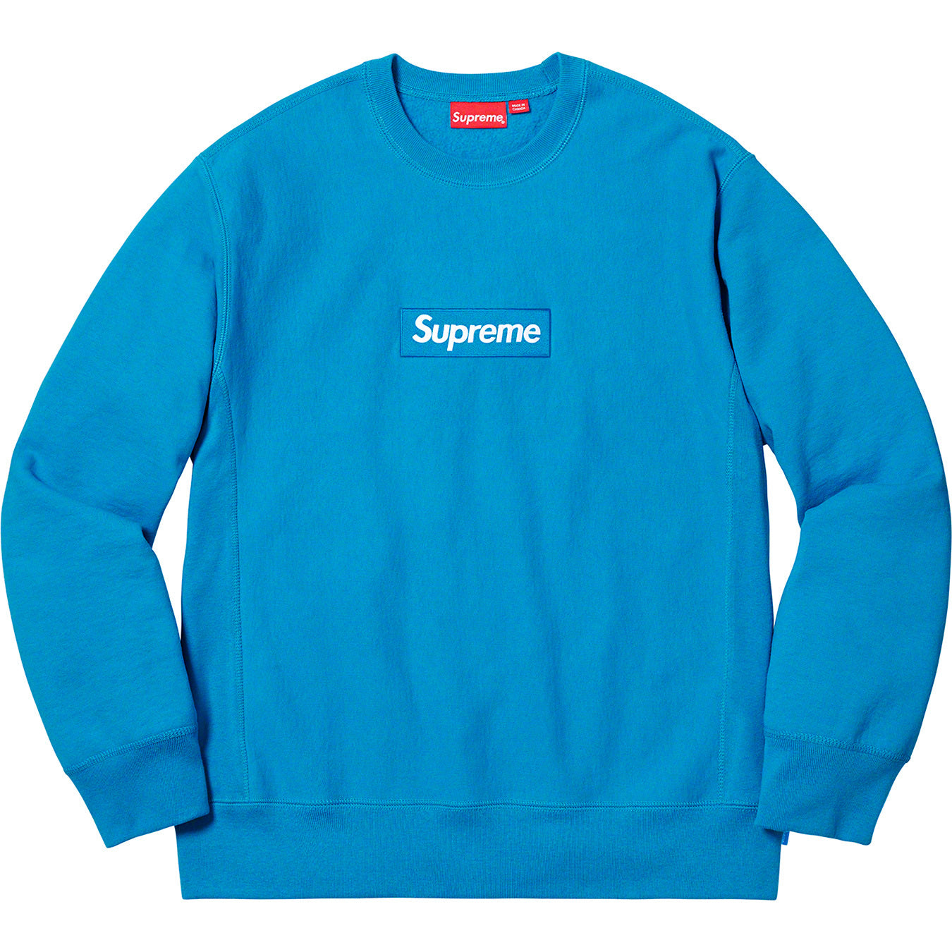 supreme-box-logo-crewneck-fw18-bright-royal-Drip Store Argentina
