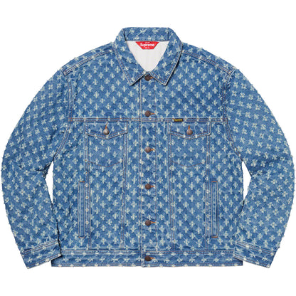 supreme-hole-punch-denim-jacket-Drip Store Argentina