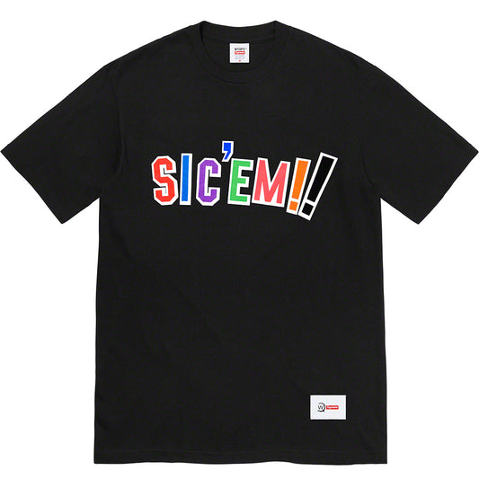 SUPREME WTAPS SIC'EM! T-SHIRT BLACK-Drip Store Argentina