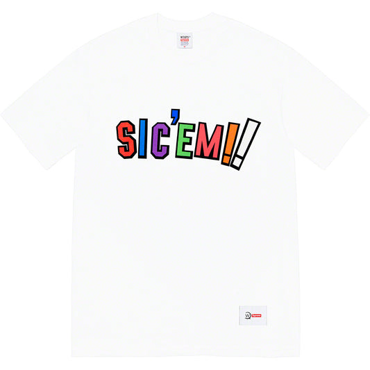 SUPREME WTAPS SIC'EM! T-SHIRT WHITE-Drip Store Argentina